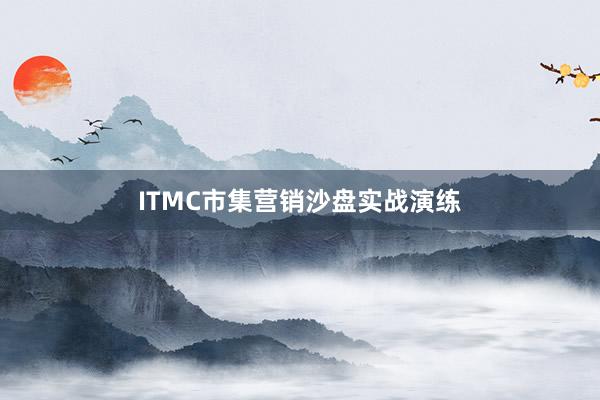 ITMC市集营销沙盘实战演练